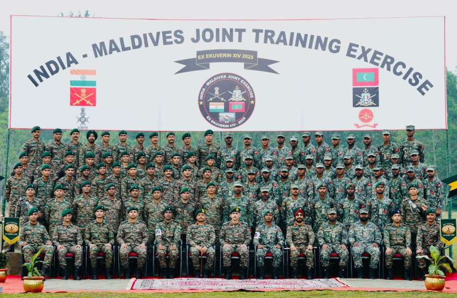 India Maldives Joint Military Exercise Ekuverin 2025