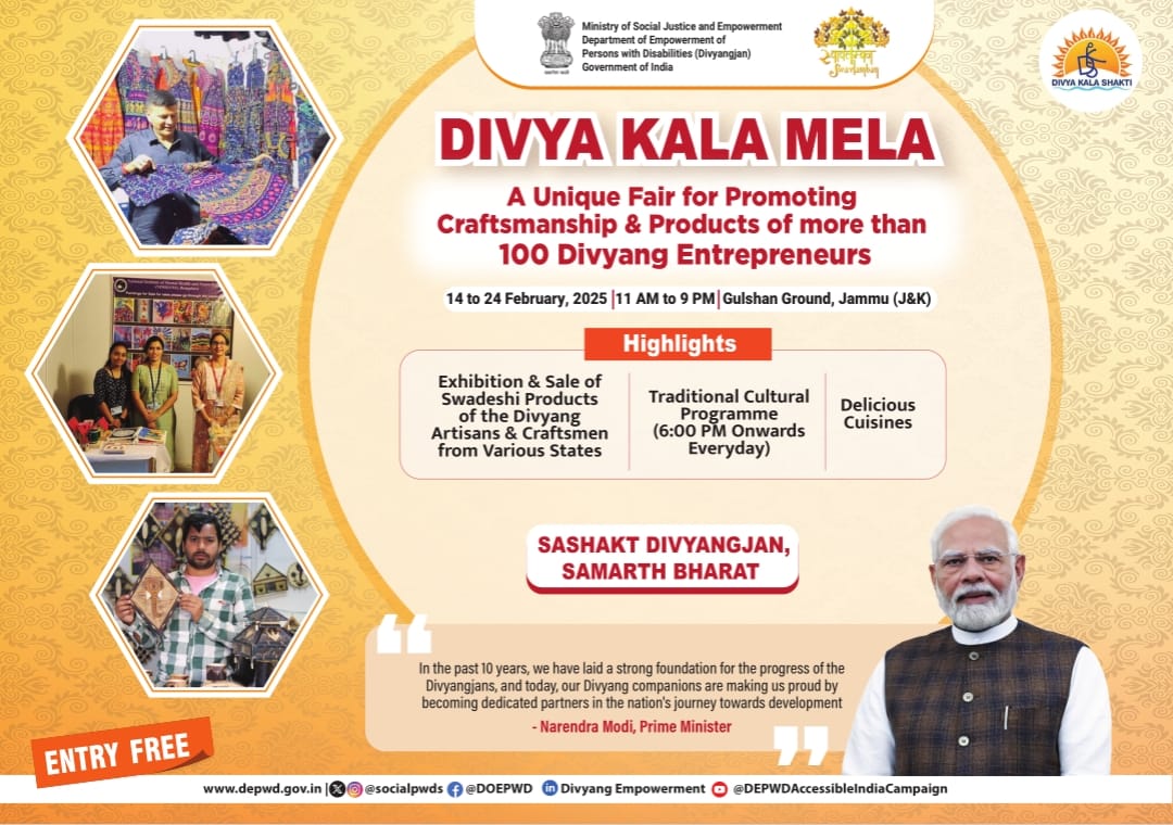 Divya Kala Mela 2025 - Empowering Disabled Artisans