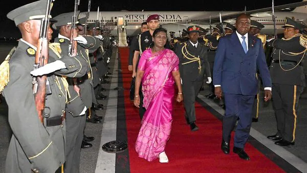 President Droupadi Murmu Angola Visit 2025